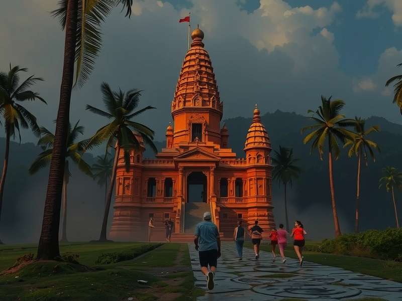 Temple Run 12 Miles gameplay screenshot
