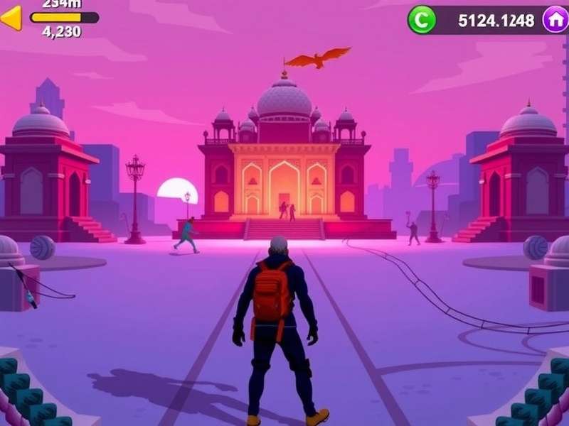 Temple Run गेम की स्क्रीनशॉट