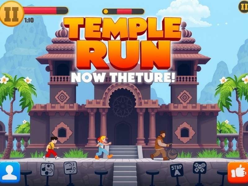 Temple Run Game Screenshot