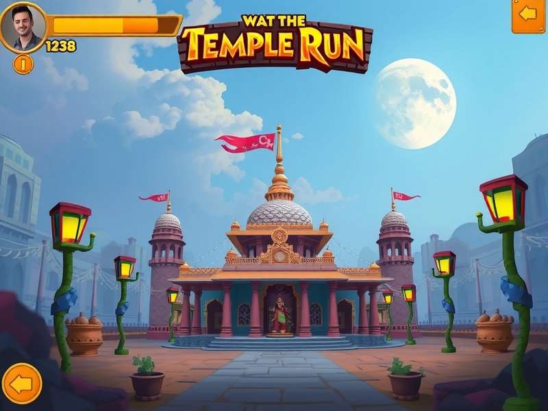 Temple Run Gameplay Screenshot