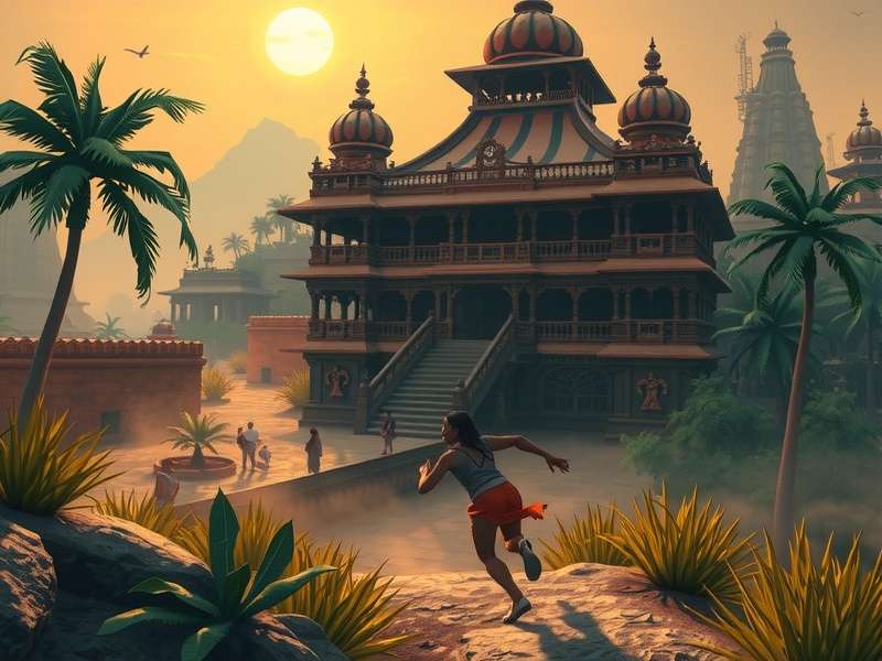 Temple Run Disney Oz Game Screenshot