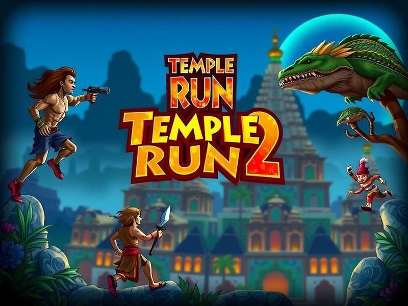 Temple Run 2 Mod APK Gameplay Screenshot
