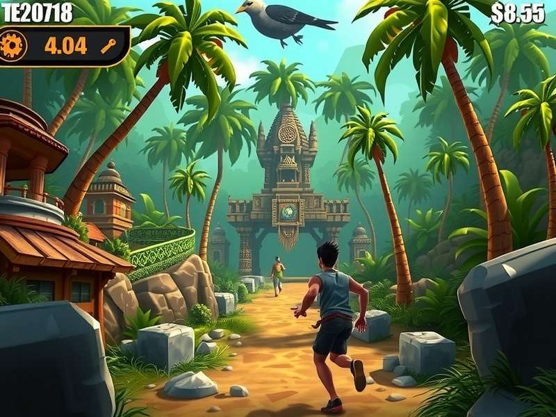 Temple Run 2011 PC Gameplay Screenshot
