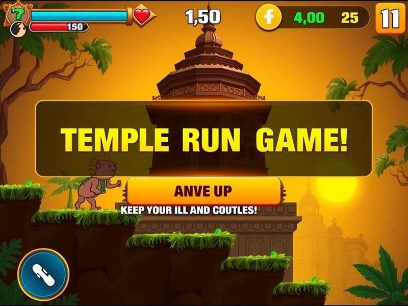 Temple Run Gameplay Screenshot