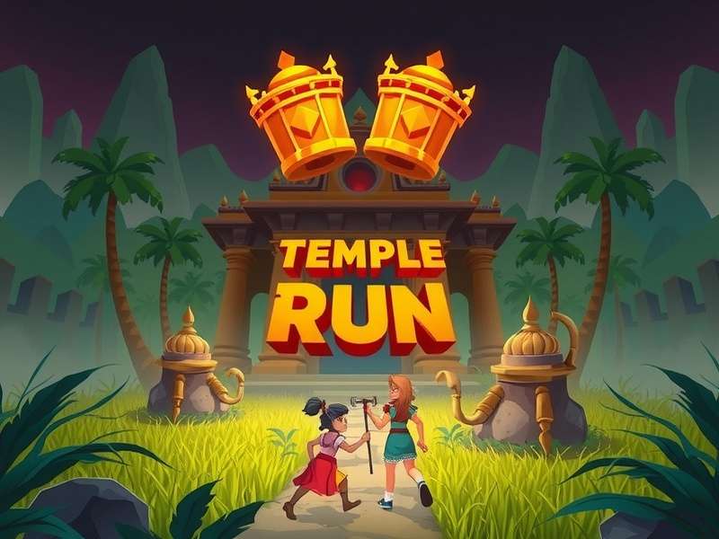 Temple Run Login Screen