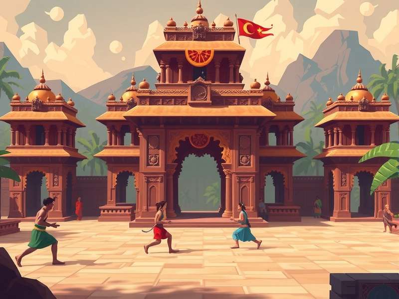 Temple Run Game Main Screen