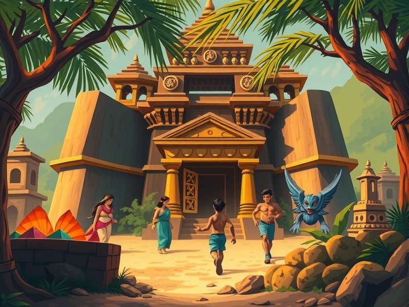 Temple Run Game Screenshot