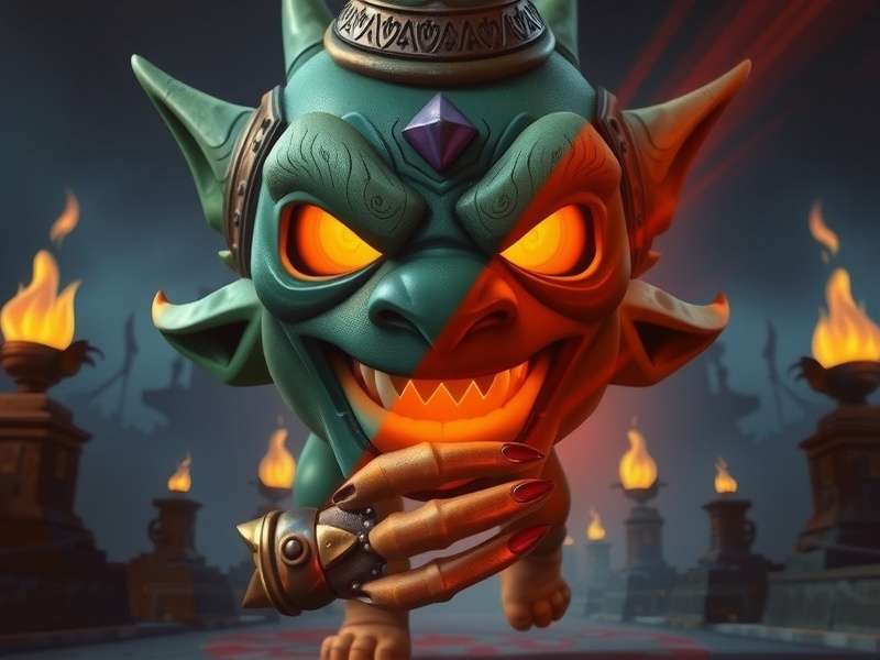 Temple Run Monster Face Clips गेमप्ले