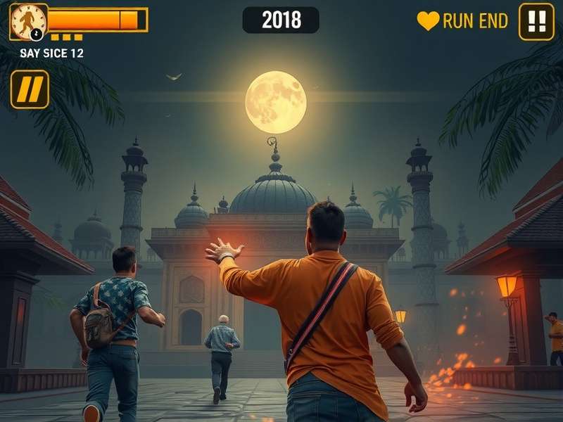 Temple Run Meme about Exams