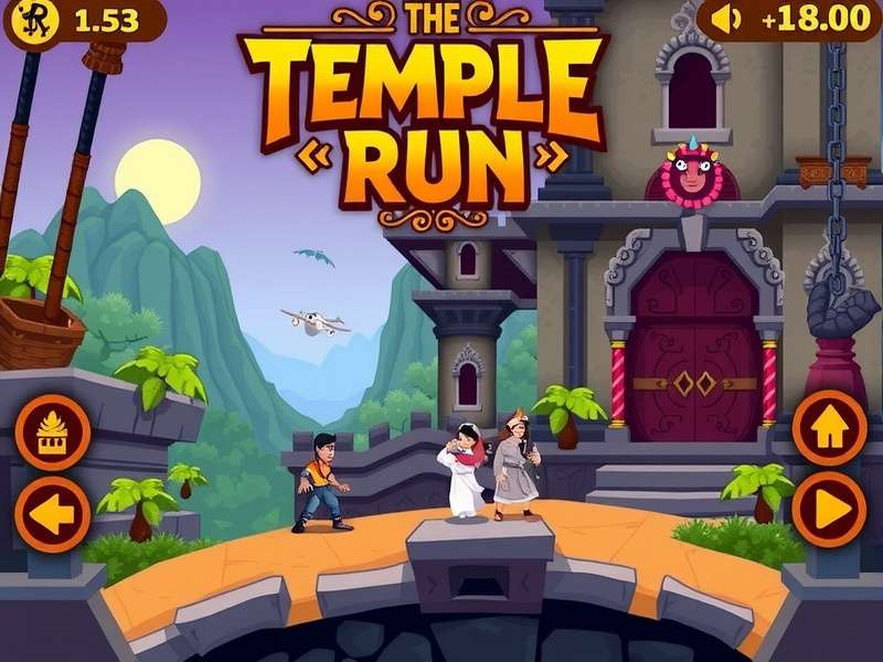 Temple Run Game Screenshot