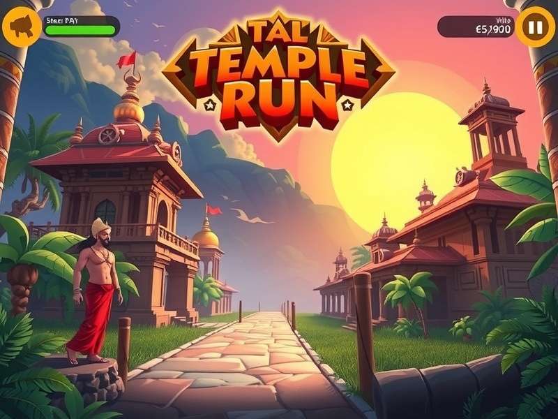 Temple Run Game Screenshot