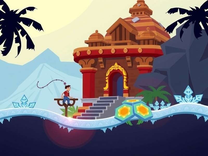 Temple Run 2 Frozen Shadows Gameplay Screenshot