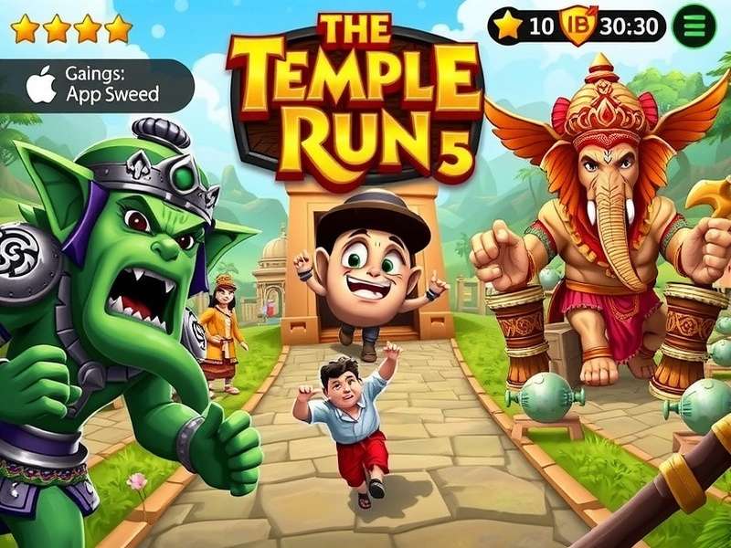 Temple Run 5 Mod APK for PC gameplay screenshot