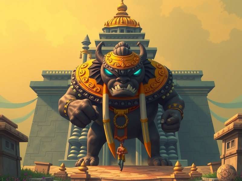 Barry Bones Temple Run Character