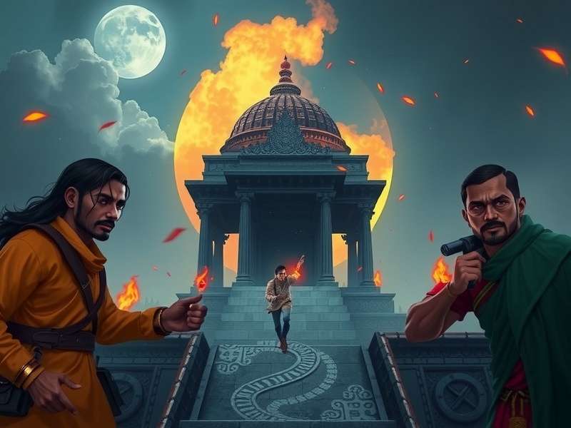 Temple Run Brave Deathstorm Landscape Wallpaper