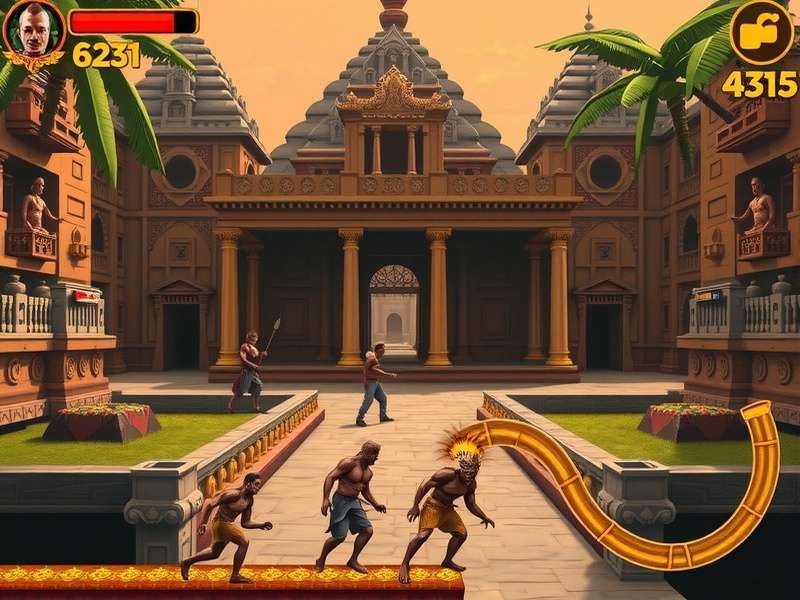 Temple Run iGameplay1337 गेमप्ले स्क्रीनशॉट