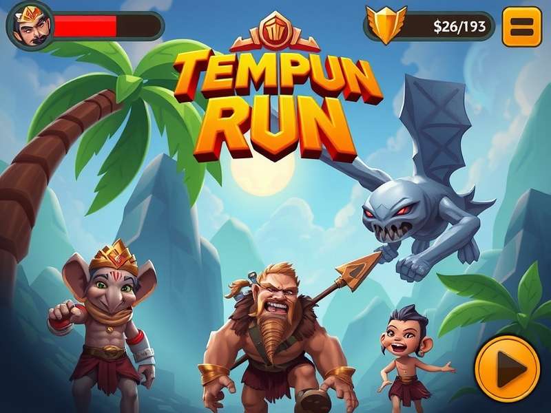 Temple Run Game Screenshot