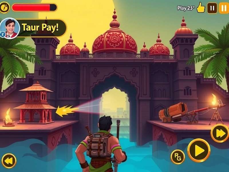 Temple Run Gameplay Screenshot