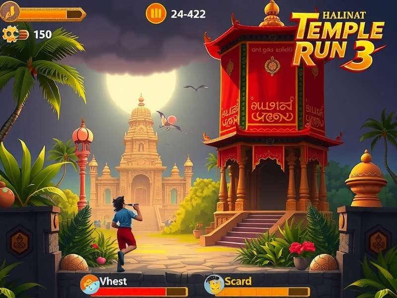 Temple Run 3 गेमप्ले स्क्रीनशॉट