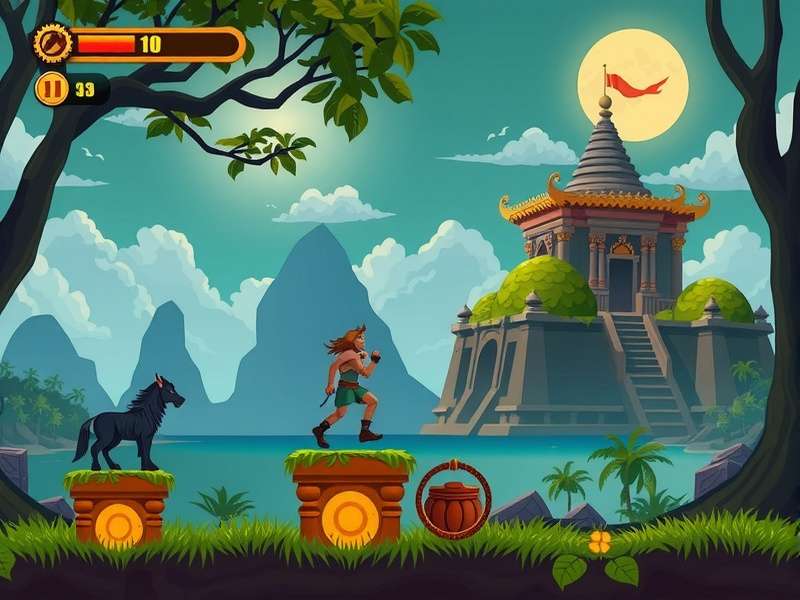 Temple Run Gameplay Screenshot