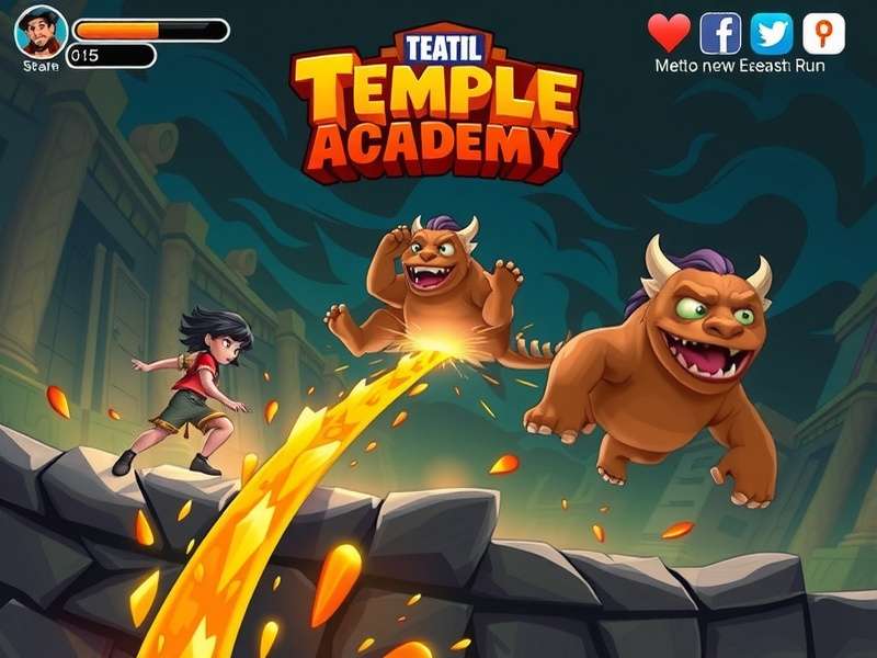 Temple Run Beast Academy गेमप्ले