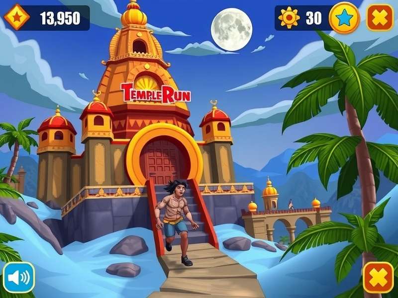 Temple Run 2 Sky Summit Gamemix gameplay screenshot