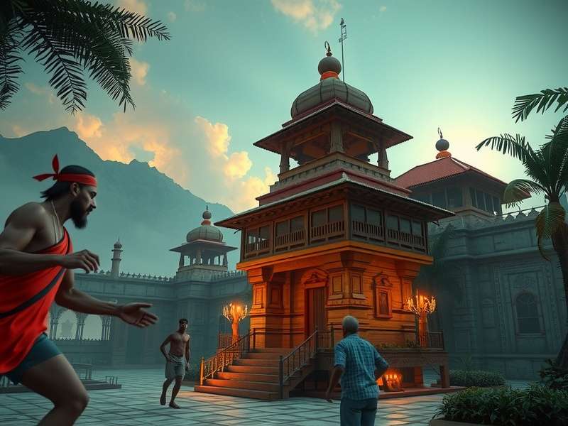 Temple Run VR Gameplay - वर्चुअल रियलिटी गेमिंग