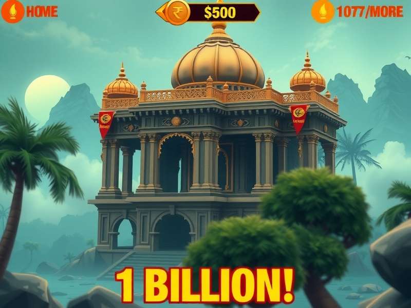 Temple Run 1 Billion Downloads Celebration
