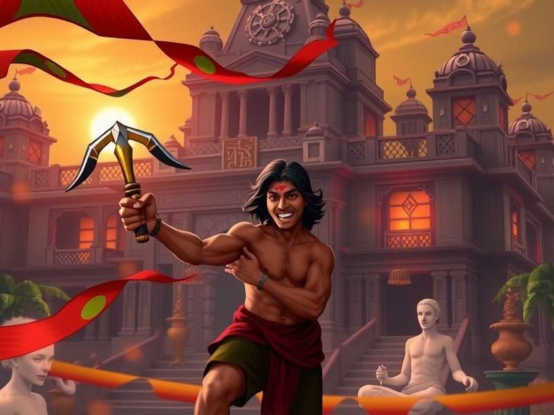 Guy Dangerous एक्शन पोज