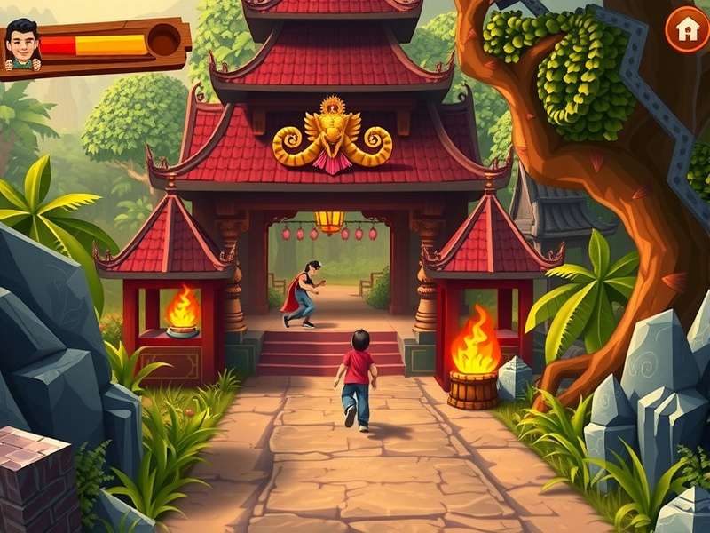 Temple Run Game Screenshot