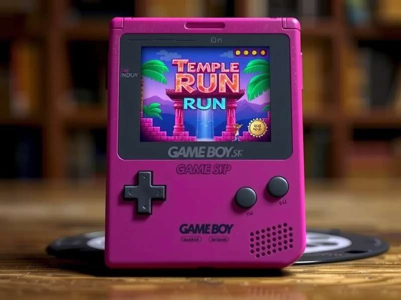 Temple Run GameBoy SP सीमित संस्करण