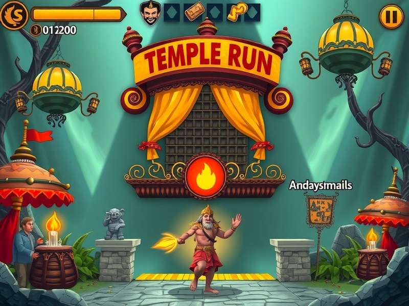 Temple Run Gameplay Screenshot