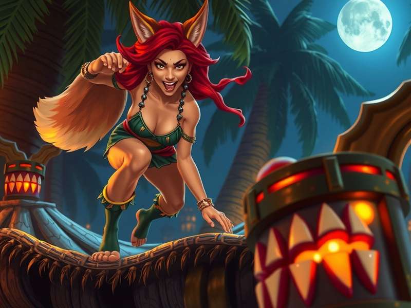Temple Run 2 Scarlett Fox Scream चरित्र