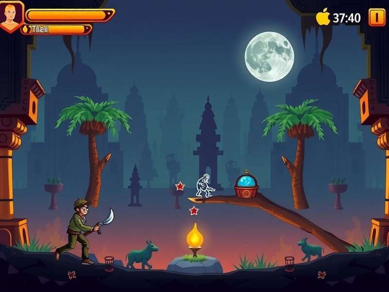 Temple Run 3 iOS 13 Beta Gameplay
