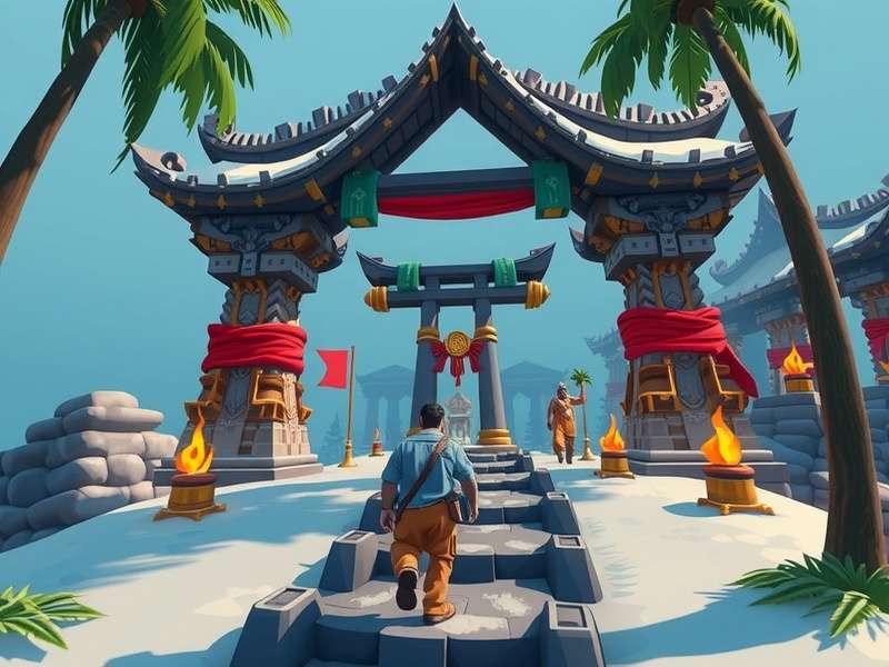 Temple Run Shivers Playthrough Screenshot