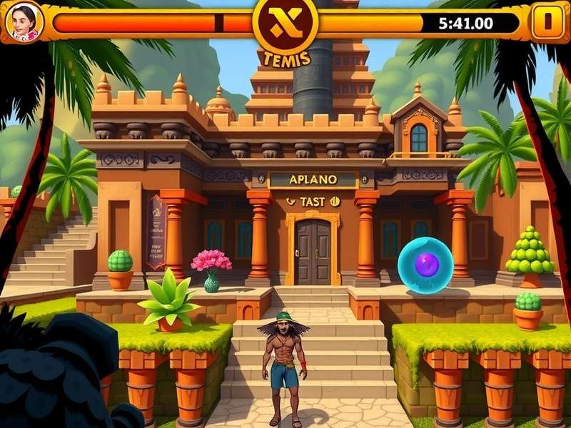 Temple Run 2 Online Multiplayer gameplay screenshot