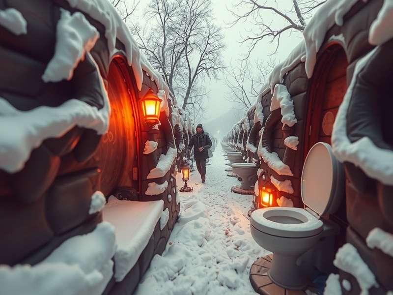 Temple Run Winter Toilet गेमप्ले