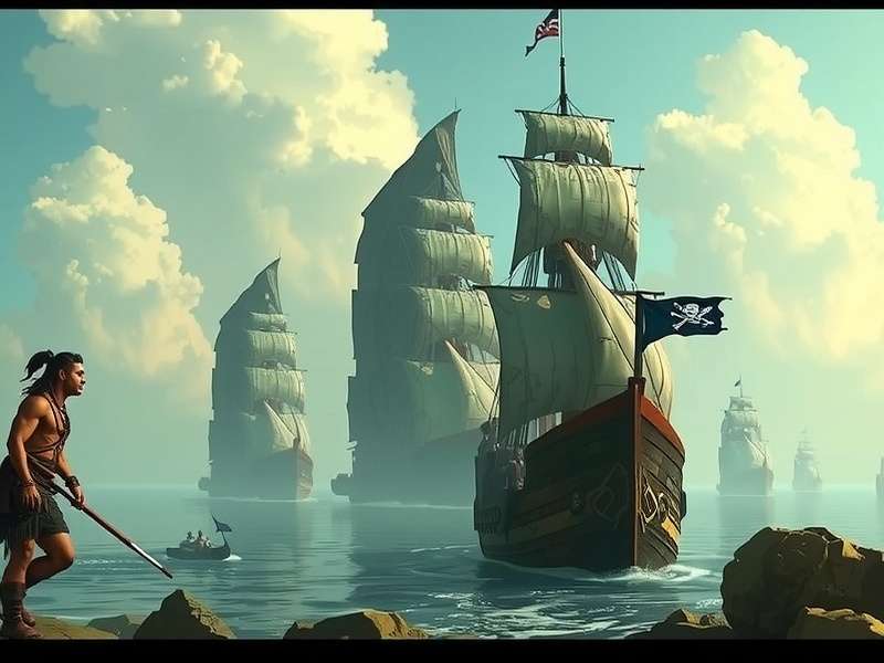 Temple Run 2 Pirate Cove gameplay screenshot