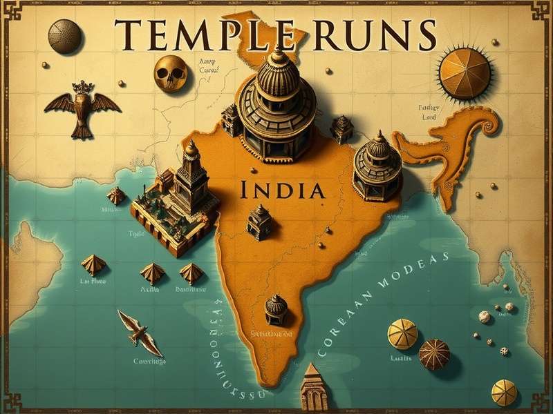 Template Of Temple Runes Map - Temple Run Online