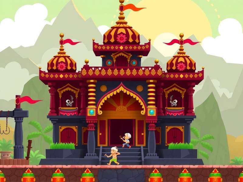 Temple Run Gameplay Screenshot