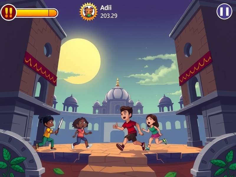 Temple Run Gameplay Screenshot