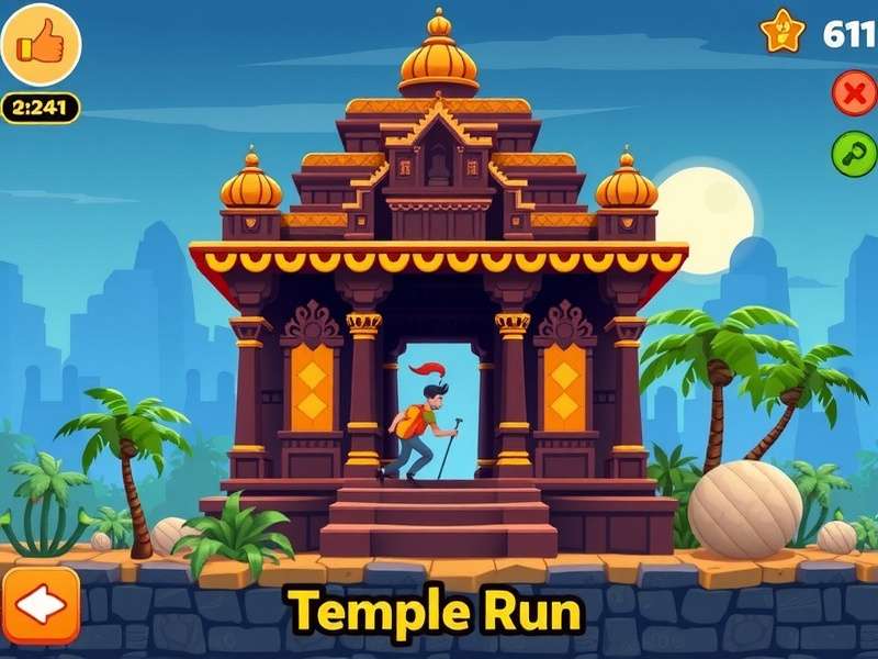 Temple Run Gameplay Screenshot