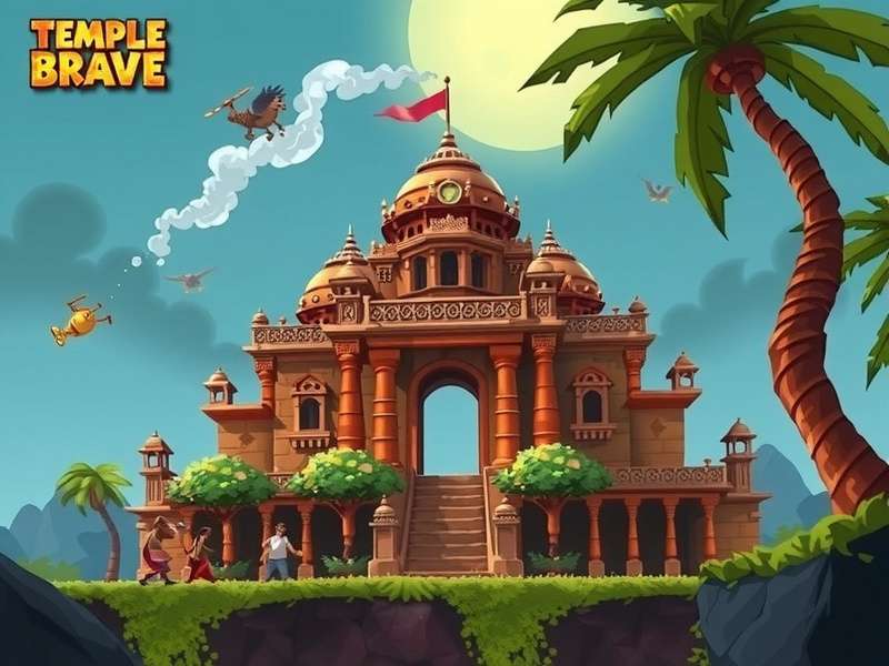 Temple Run Brave Game Screenshot