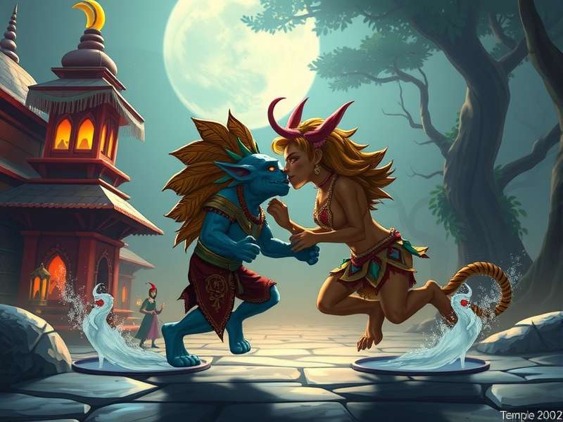 Temple Run 2 Monsters Kissing Scene