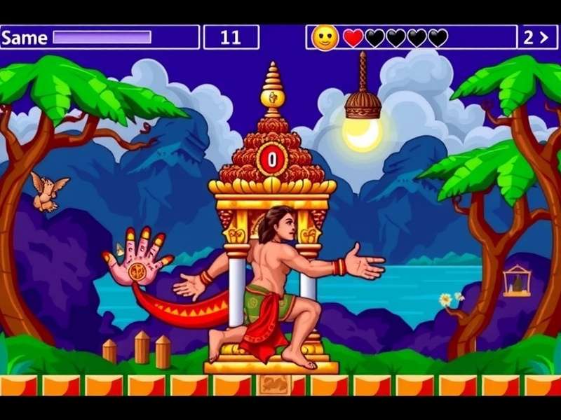 Temple Run Game Boy Advance Emulator स्क्रीनशॉट