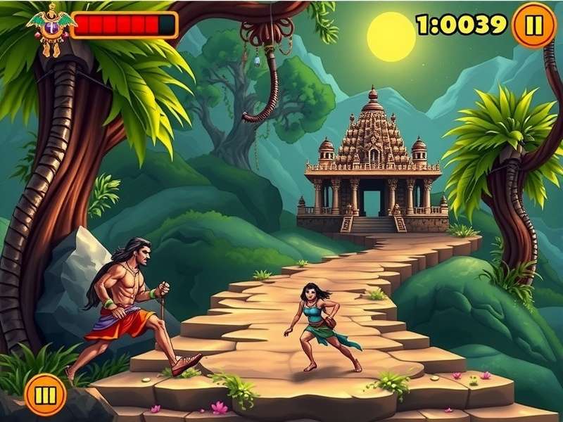 Temple Run 1 Game Screenshot