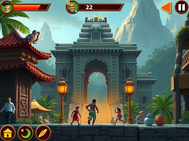 Temple Run 2 1.0 गेमप्ले स्क्रीनशॉट