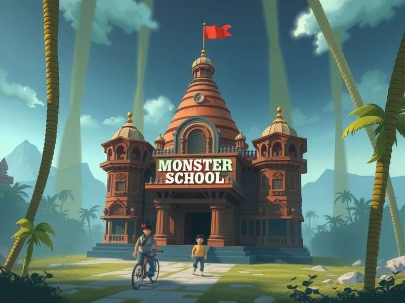 Temple Run Monster School gameplay screenshot