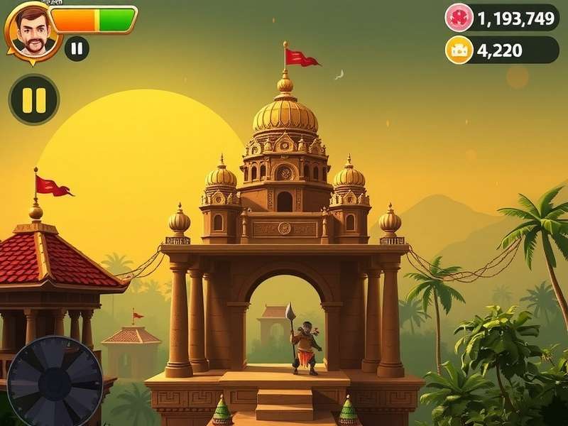 Temple Run 3 iOS 18 Gameplay Screenshot