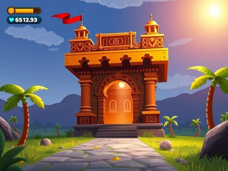 Temple Run 2 Poki Gameplay Screenshot